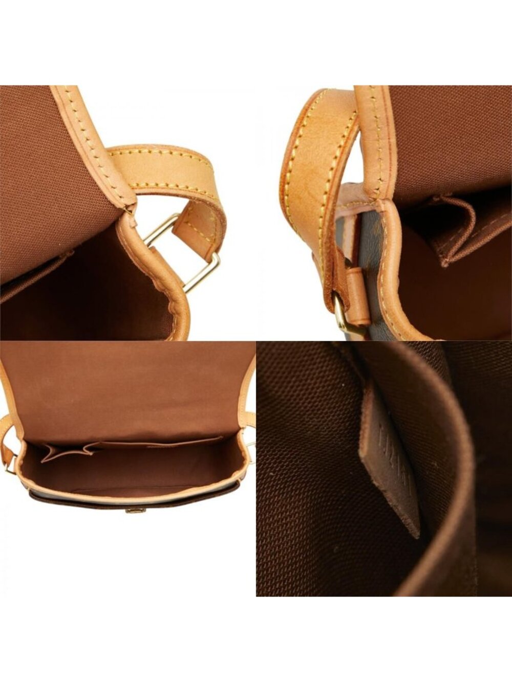 Louis Vuitton Monogram Solonge Crossbody Shoulder Bag Brown Leather - Picture 9 of 10